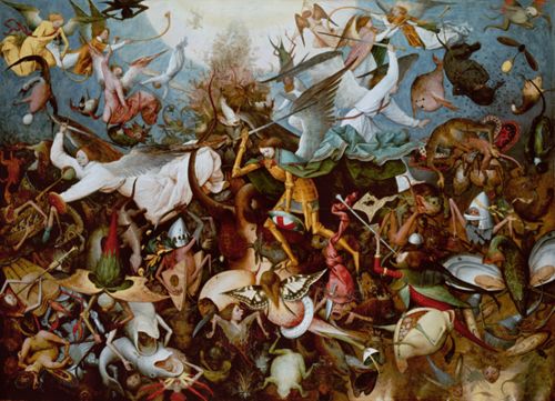 The Fall of the Rebel Angels by Pieter Bruegel the Elder
