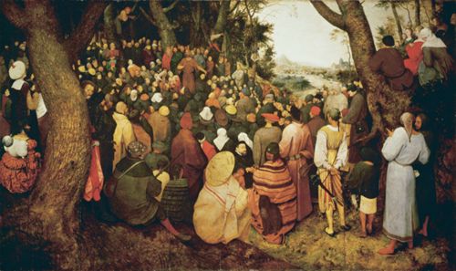 The Sermon of St John the Baptist by Pieter Bruegel I