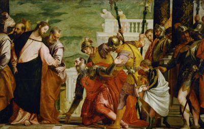 Christ and the Centurion by Paolo Veronese