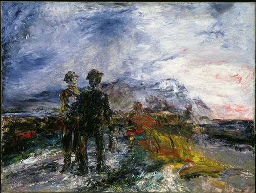 Two Travellers by Jack B. Yeats