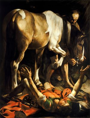 Conversion of Saul by Michelangelo Merisi da Caravaggio