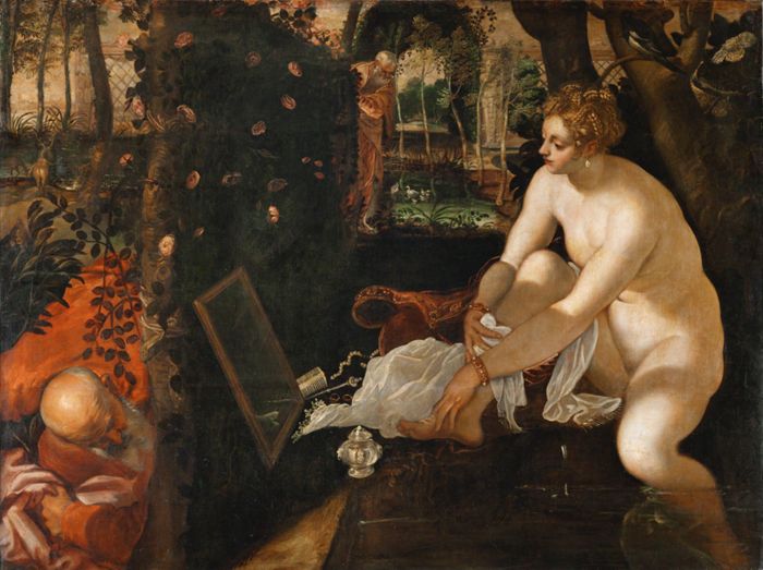 Susanna Bathing by Jacopo Tintoretto