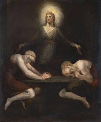 Christ Disappearing at Emmaus by Henry Fuseli