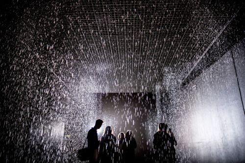 The Rain Room (as installed at Barbican Centre, London) by Random International