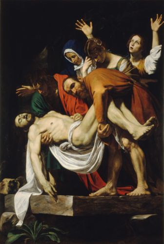 Deposition by Michelangelo Merisi da Caravaggio