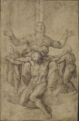 Pietà for Vittoria Colonna by Michelangelo Buonarroti