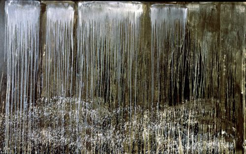 Waterfall of the Misty Dawn by Pat Steir