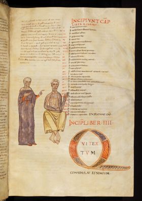 Illustration from Moralia in Iob (Job) by Saint Gregory the Great by Unknown artist
