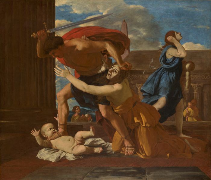 The Massacre of the Innocents by Nicolas Poussin