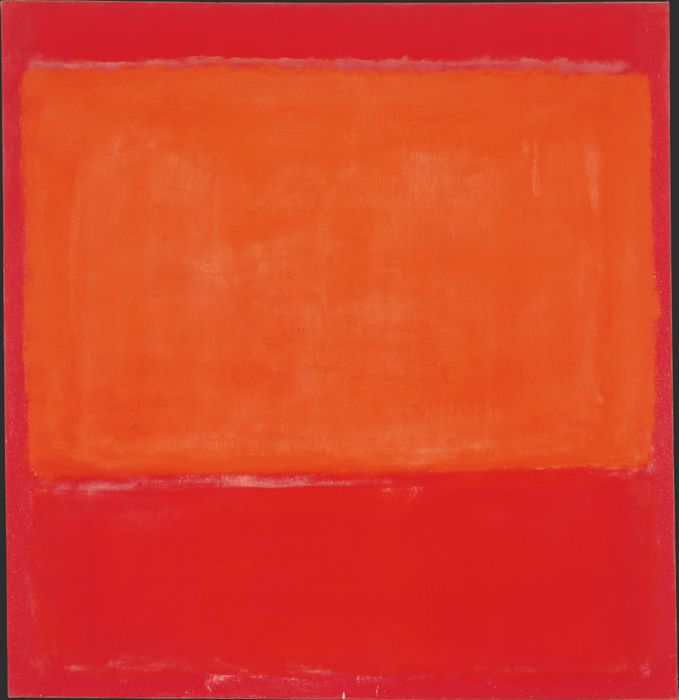 Orange and Red on Red by Mark Rothko