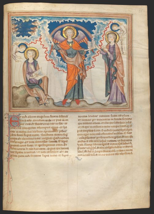 The Angel with the Book, from the Cloisters Apocalypse by Unknown artist