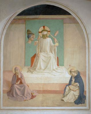 The Mocking of Christ, Cell 7 by Fra Angelico