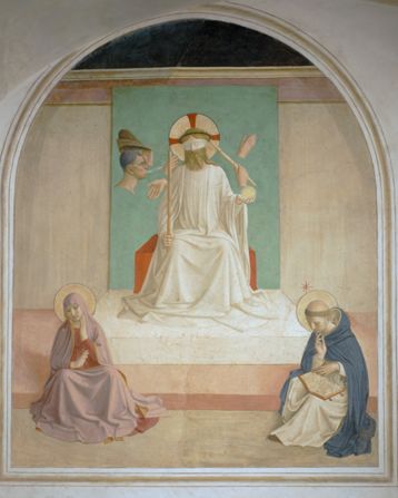 The Mocking of Christ, Cell 7 by Fra Angelico