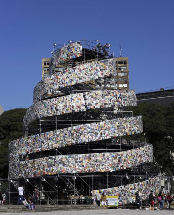 The Tower of Babel, by Marta Minujín