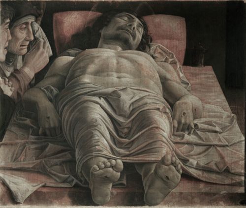 Lamentation over the Dead Christ by Andrea Mantegna