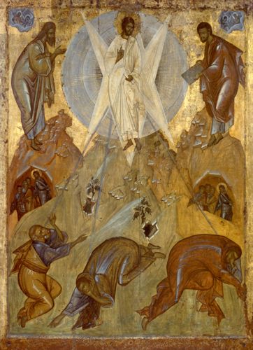 ﻿The Transfiguration by Theophanes the Greek and workshop