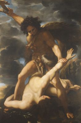 Cain killing Abel by Niccolò Tornioli