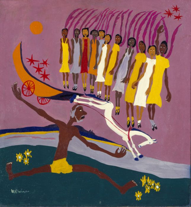 Swing Low, Sweet Chariot by William H. Johnson