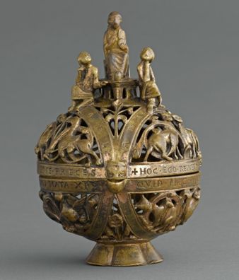 Censer depicting the Hebrews in the Fiery Furnace by Unknown artist, France