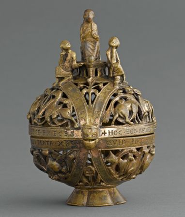 Censer depicting the Hebrews in the Fiery Furnace by Unknown artist, France