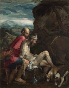 The Good Samaritan by Jacopo Bassano