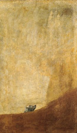 The Drowning Dog by Francisco de Goya