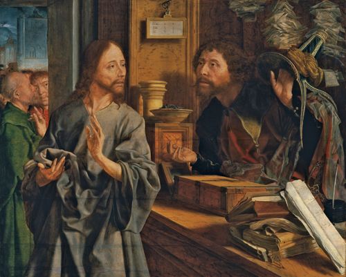 The Calling of Saint Matthew by Marinus van Reymerswaele