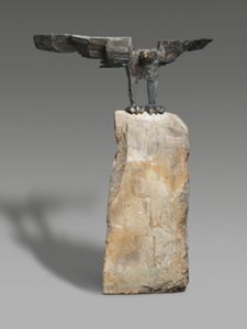 Eagle Lectern, by Dame Elisabeth Frink