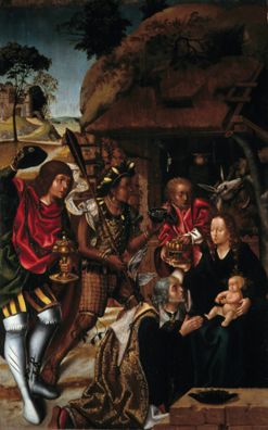 Adoration of the Magi (Panel from the altarpiece of the chancel of Viseu Cathedral) by Vasco Fernandes