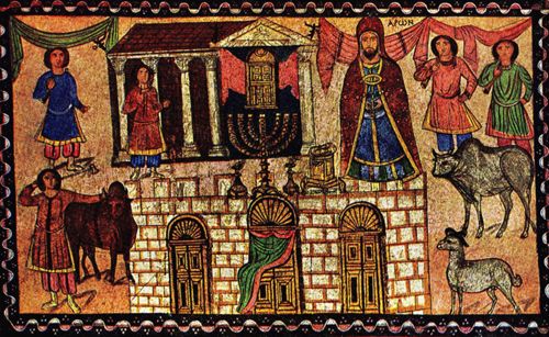 Fragment from the Dura Europas synagogue by Unknown artist