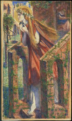 Mary Magdalene Leaving the House of Feasting by Dante Gabriel Rossetti