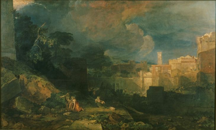 The Tenth Plague of Egypt by Joseph Mallord William Turner