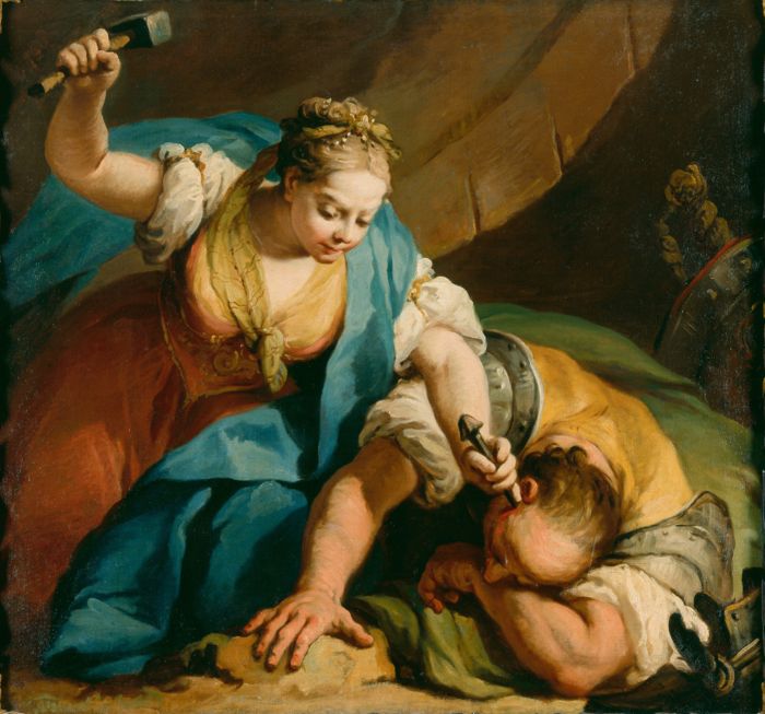 Jael and Sisera by Jacopo Amigoni