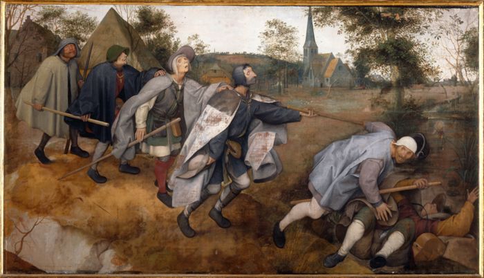 The Blind Leading the Blind, by Pieter Bruegel I