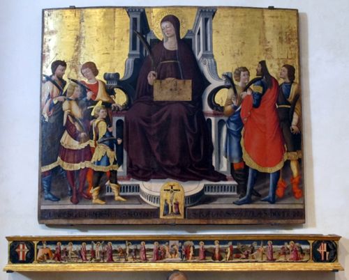 Saint Felicity and Her Seven Martyred Sons by Neri di Bicci 