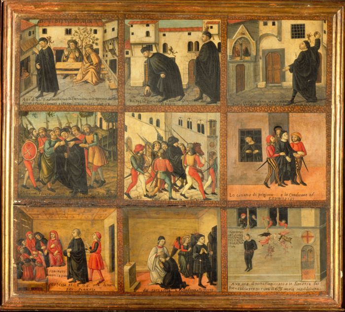 Scenes from the Life of Antonio di Giuseppe Rinaldeschi by Unknown Florentine artist