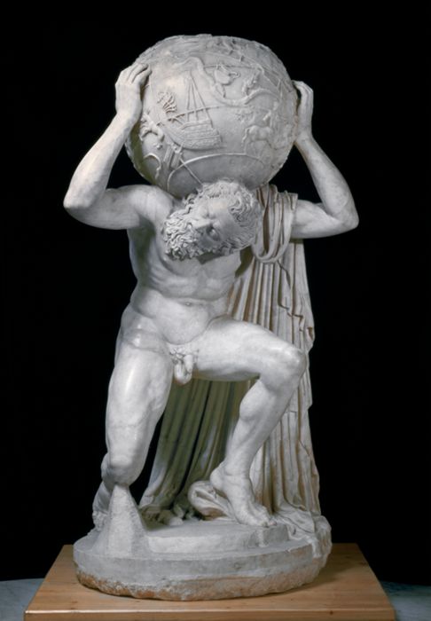 The Farnese Atlas, by an unknown Roman artist