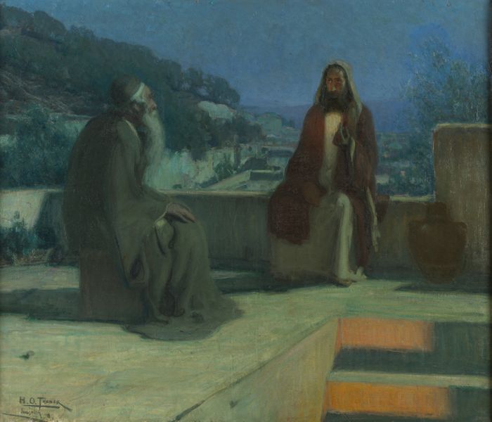 Nicodemus by Henry Ossawa Tanner