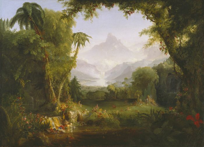 The Garden of Eden, by Thomas Cole