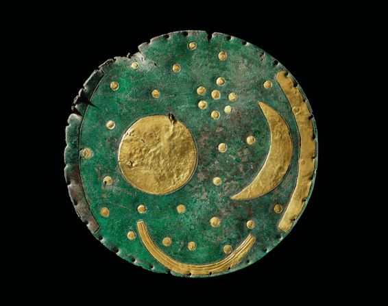 The Nebra Sky Disk, by an unknown artist