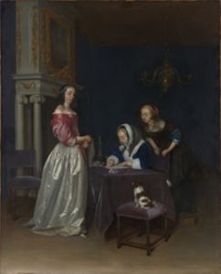 Curiosity, by Gerard ter Borch