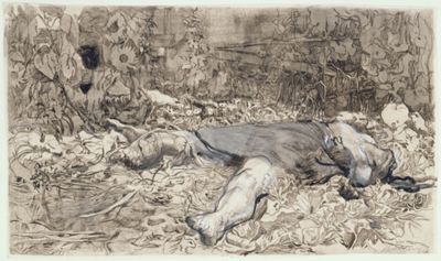 Vergewaltigt (Raped), from the Bauernkrieg (The peasants' revolt) series, by Käthe Kollwitz