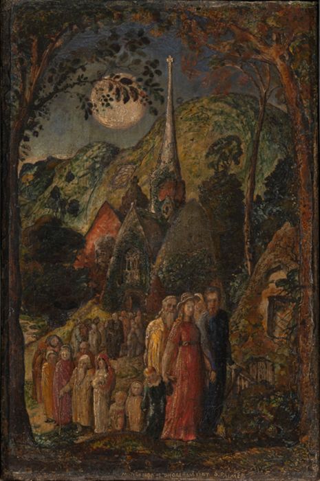 Coming from Evening Church by Samuel Palmer