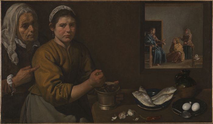 Christ in the House of Martha and Mary by Diego Velázquez