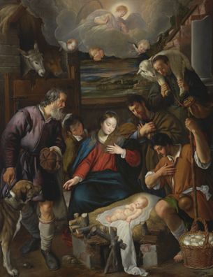 Adoration of the Shepherds by Juan Bautista Maino