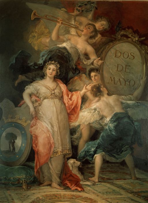 Allegory of the City of Madrid by Francisco de Goya