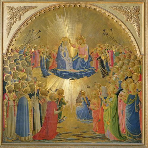 The Coronation of the Virgin by Fra Angelico
