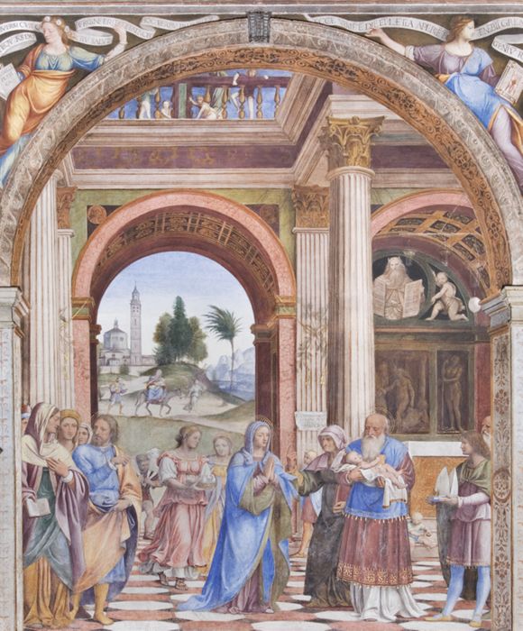 Presentation in the Temple by Bernardino Luini