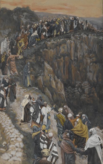 The Brow of the Hill near Nazareth by James Tissot