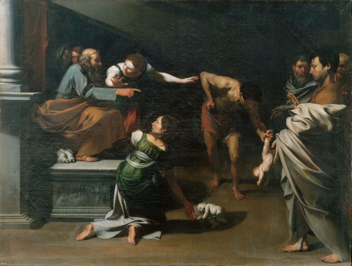 The Judgement of Solomon by Jusepe de Ribera (attrib.)